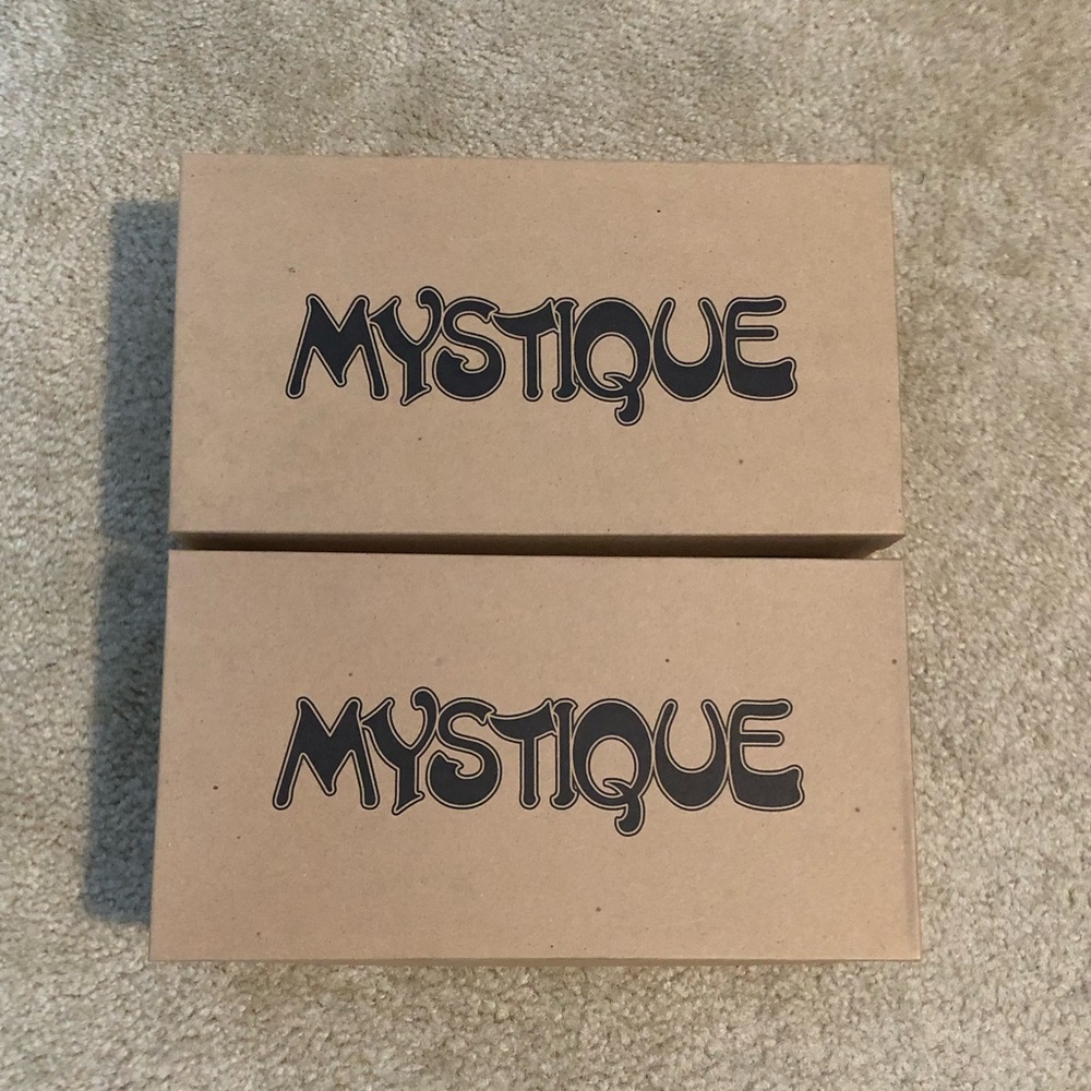 Mystique Boutique Studded Leather Brown Sandals. NIB. Sz 7 & 9 - Picture 6 of 7